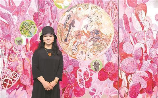 香港今期开什么,知觉的花朵儿——康蕾作品展在荣宝斋广州画廊展出，探索艺术的多元表达